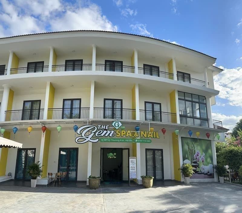 The Gem Spa & Nail exterior — 187 Lý Thường Kiệt, Hội An ancient town